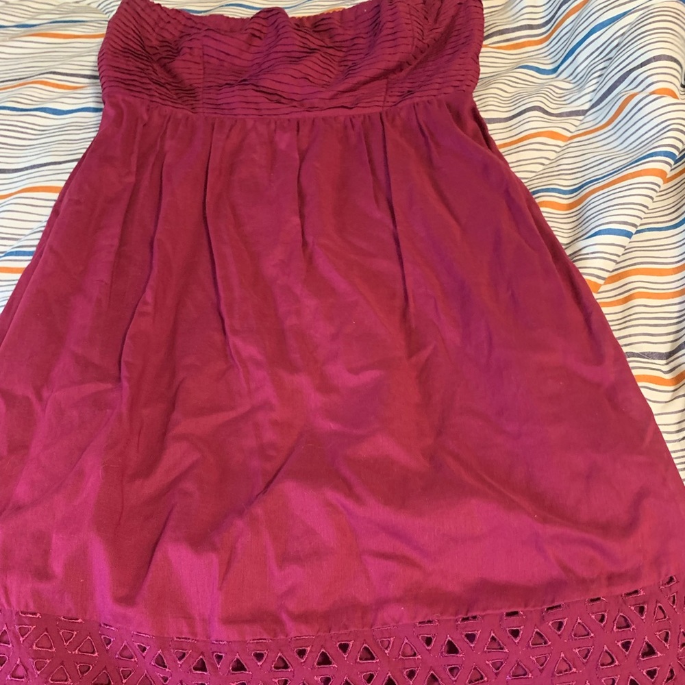 Limited sundress. Size 6. Burgundy wine color